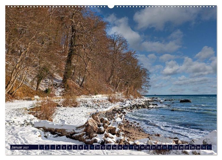 Produktbild: Ostseetr&auml;ume (hochwertiger Premium Wandkalender 2027 DIN A2 quer), Kunstdruck in Hochglanz