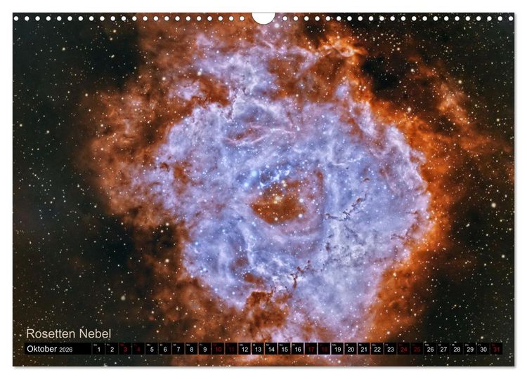 Produktbild: Deep Sky Kalender (Wandkalender 2026 DIN A3 quer), CALVENDO Monatskalender