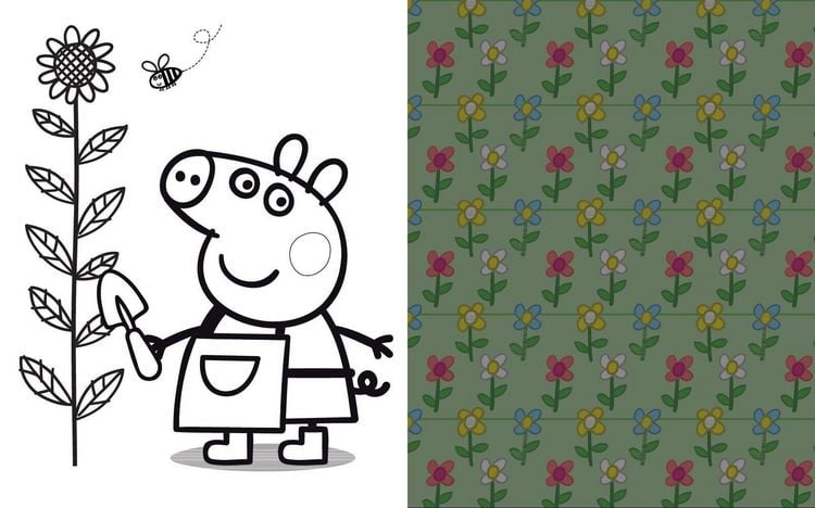 Produktbild: Peppa Pig Mein wutzig-tolles Kritzel-Kratzel-Buch