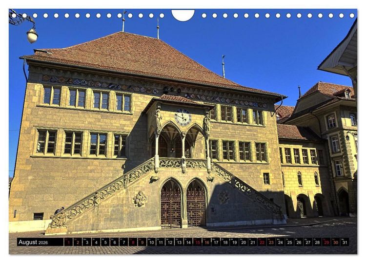 Produktbild: BERN - Vom B&auml;rengraben bis Zytglogge (Wandkalender 2026 DIN A4 quer), CALVENDO Monatskalender