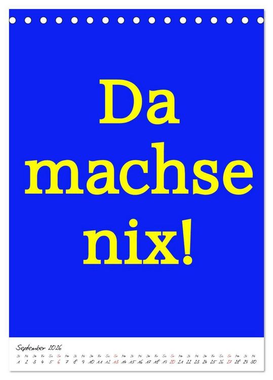 Produktbild: Spr&uuml;che aus&acute;m Pott (Tischkalender 2026 DIN A5 hoch), CALVENDO Monatskalender