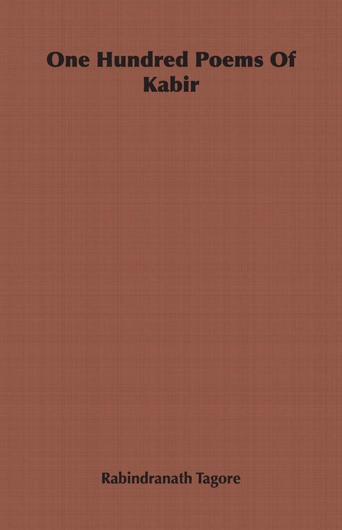 Produktbild: One Hundred Poems Of Kabir