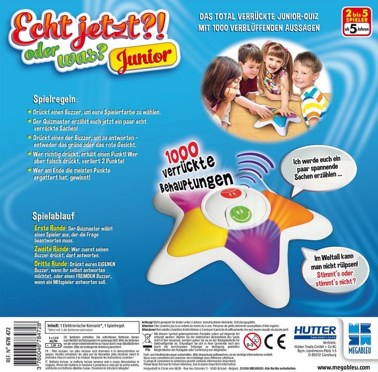 Produktbild: Megableu: Echt jetzt?! oder was? JUNIOR