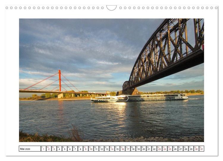 Produktbild: DUISBURG Facetten einer Stadt (Wandkalender 2026 DIN A3 quer), CALVENDO Monatskalender