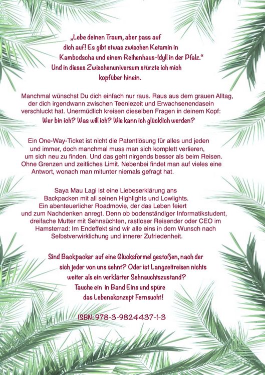 Produktbild: Saya Mau Lagi - Vom Lebenskonzept Fernsucht