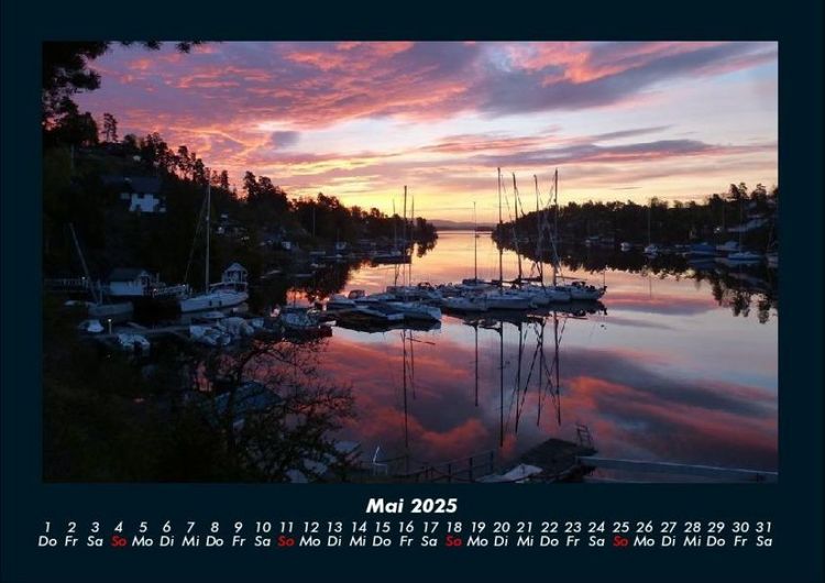 Produktbild: Boote 2025 Fotokalender DIN A4