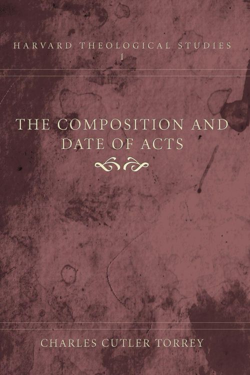 Produktbild: The Composition and Date of Acts