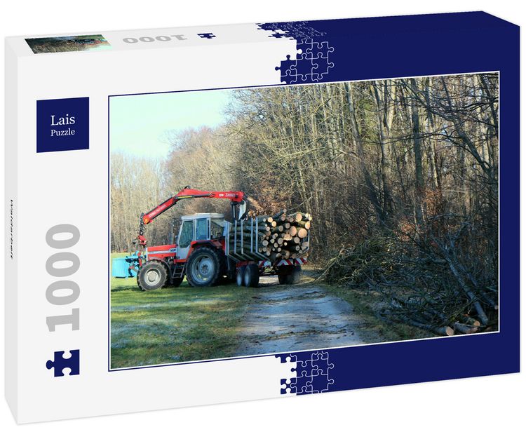 Produktbild: Lais Puzzle Waldarbeit 1000 Teile
