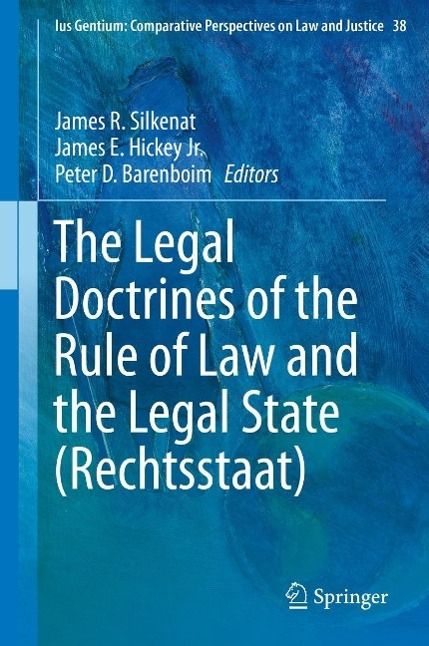 Produktbild: The Legal Doctrines of the Rule of Law and the Legal State (Rechtsstaat)