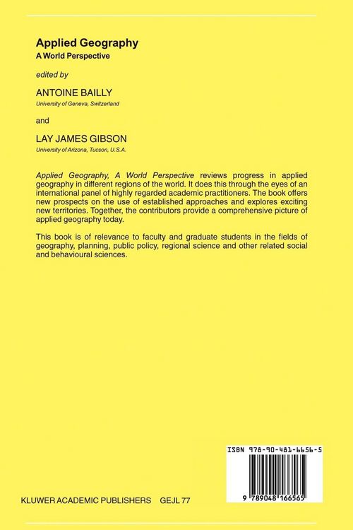 Produktbild: Applied Geography