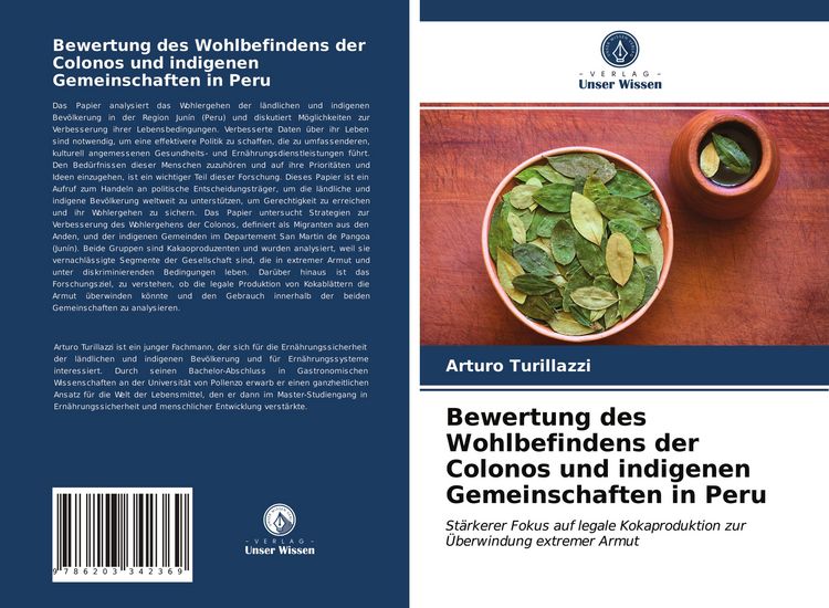 Produktbild: Bewertung des Wohlbefindens der Colonos und indigenen Gemeinschaften in Peru