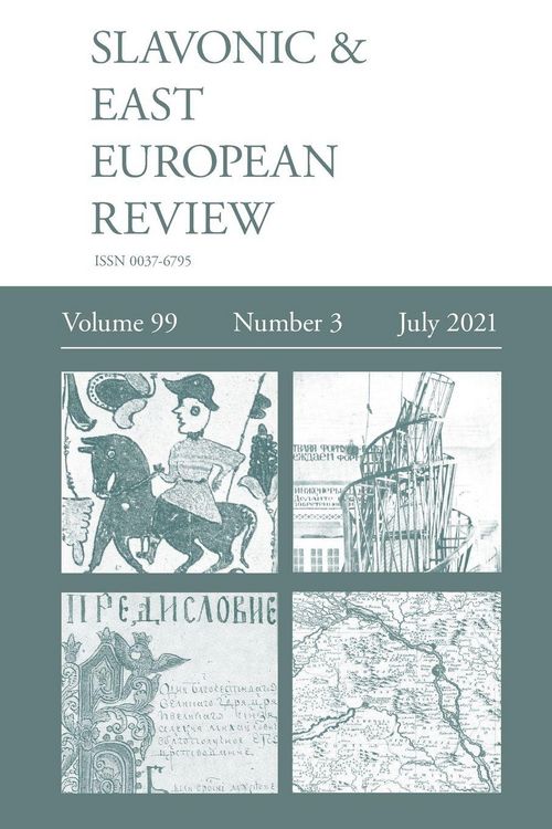 Produktbild: Slavonic & East European Review (99