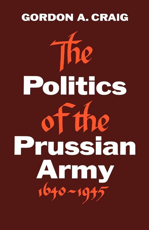 Produktbild: The Politics of the Prussian Army