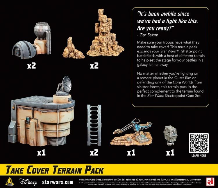 Produktbild: Star Wars Shatterpoint: - Take Cover Terrain Pack