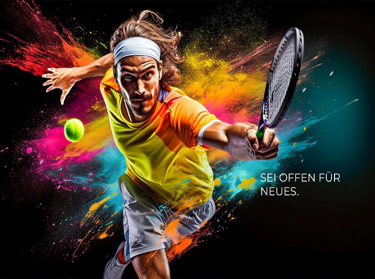 Produktbild: CALVENDO Puzzle Ein Motiv aus dem Kalender Tennis und Motivation | 2000 Teile Lege-Gr&ouml;&szlig;e 90x67cm Foto-Puzzle f&uuml;r gl&uuml;ckliche Stunden