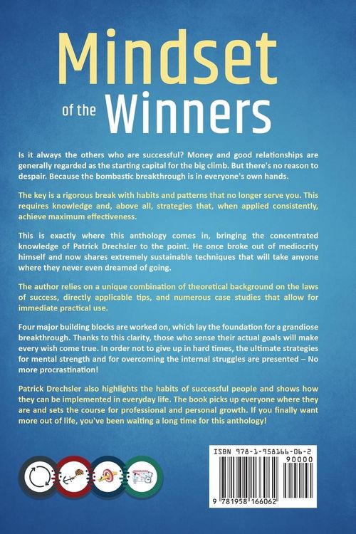 Produktbild: Mindset of the Winners - The Big 4 in 1 Book for Unlimited Success in Life