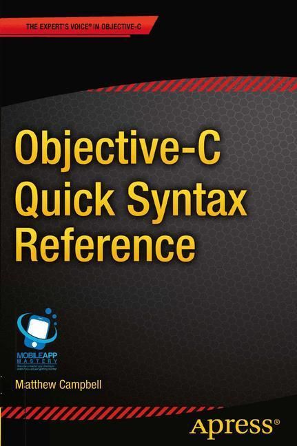 Produktbild: Objective-C Quick Syntax Reference
