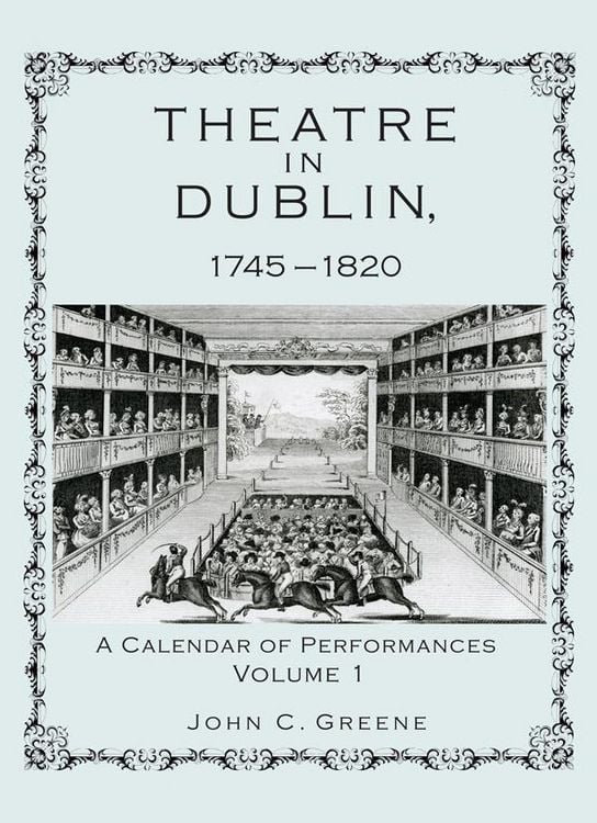 Produktbild: Theatre in Dublin, 1745-1820