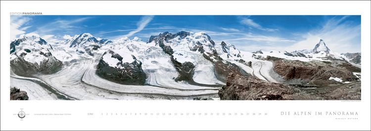 Produktbild: Die Alpen im Panorama