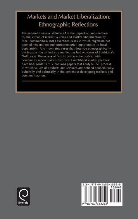 Produktbild: Markets and Market Liberalization
