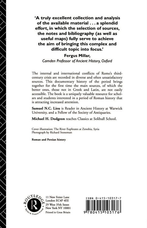 Produktbild: The Roman Eastern Frontier and the Persian Wars AD 226-363