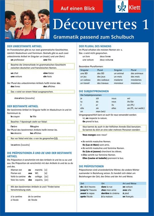 Produktbild: D&eacute;couvertes 1 - Auf einen Blick