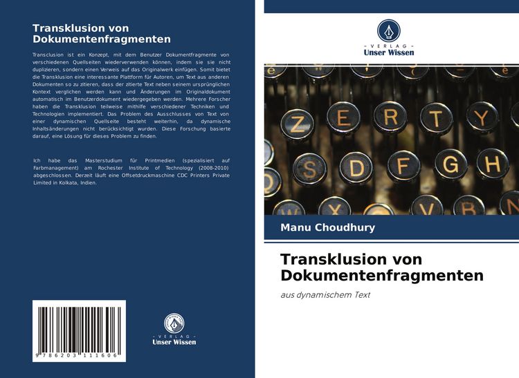 Produktbild: Transklusion von Dokumentenfragmenten