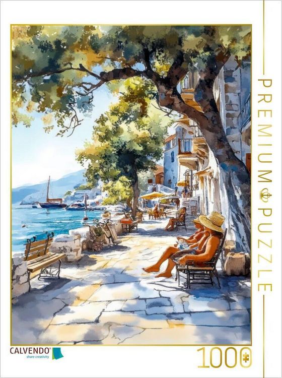 Produktbild: CALVENDO Puzzle Laissez-faire im bezaubernden Kroation | 1000 Teile Lege-Gr&ouml;&szlig;e 64x48cm Foto-Puzzle f&uuml;r gl&uuml;ckliche Stunden
