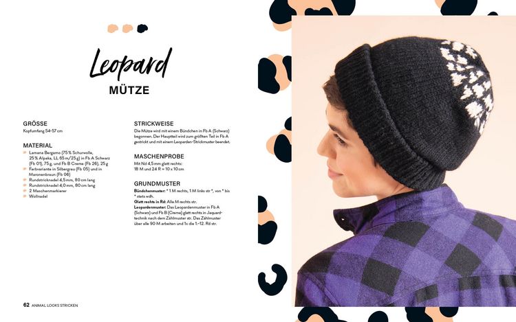 Produktbild: Animal Looks stricken &ndash; Fashion-Safari mit Kleidung, T&uuml;chern und mehr