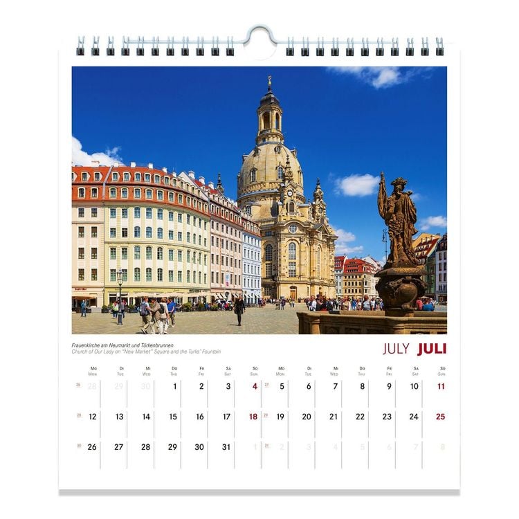 Produktbild: Kalender Dresden 2027 - Die sch&ouml;nsten Ansichten