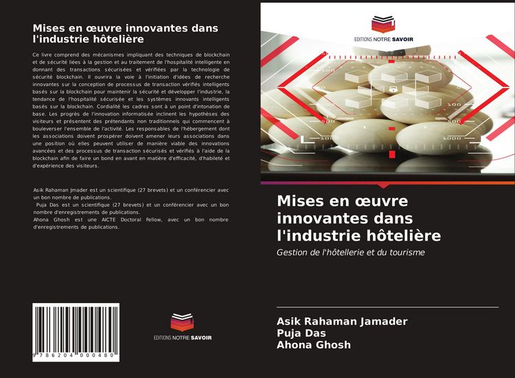 Produktbild: Mises en &iquest;uvre innovantes dans l'industrie h&ocirc;teli&egrave;re