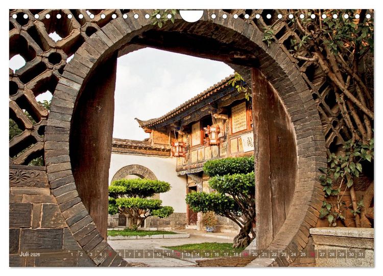 Produktbild: Yunnan - Das andere China (Wandkalender 2026 DIN A4 quer), CALVENDO Monatskalender