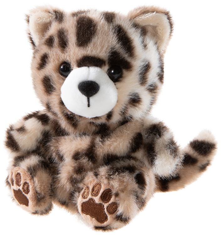 Produktbild: Heunec 160774 - Chagiya Leo Leopard, Antistress-Tier, Pl&uuml;sch, 13cm