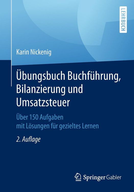 Produktbild: &Uuml;bungsbuch Buchf&uuml;hrung, Bilanzierung und Umsatzsteuer