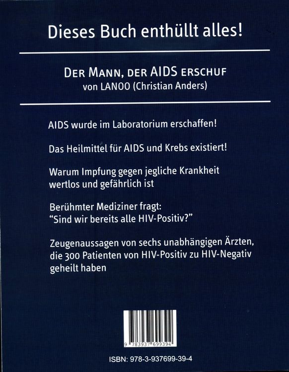 Produktbild: Der Mann, der AIDS erschuf