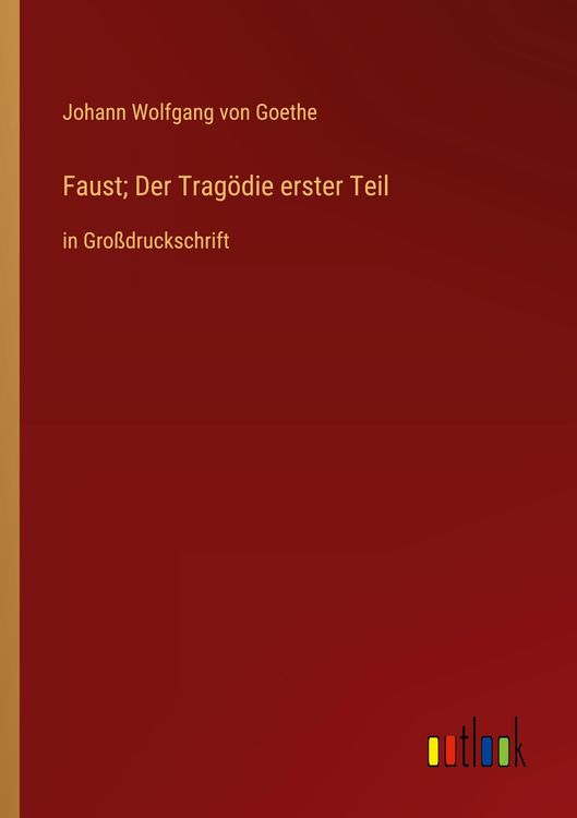 Produktbild: Faust; Der Trag&ouml;die erster Teil