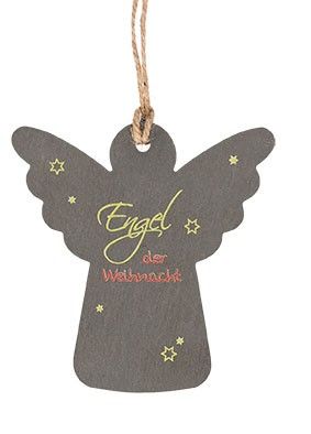 Produktbild: Schieferanh&auml;nger "Engel der Weihnacht"