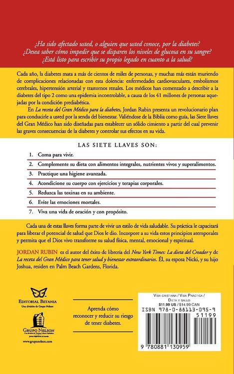 Produktbild: La Receta del Gran M&iquest;&iquest;dico Para La Diabetes