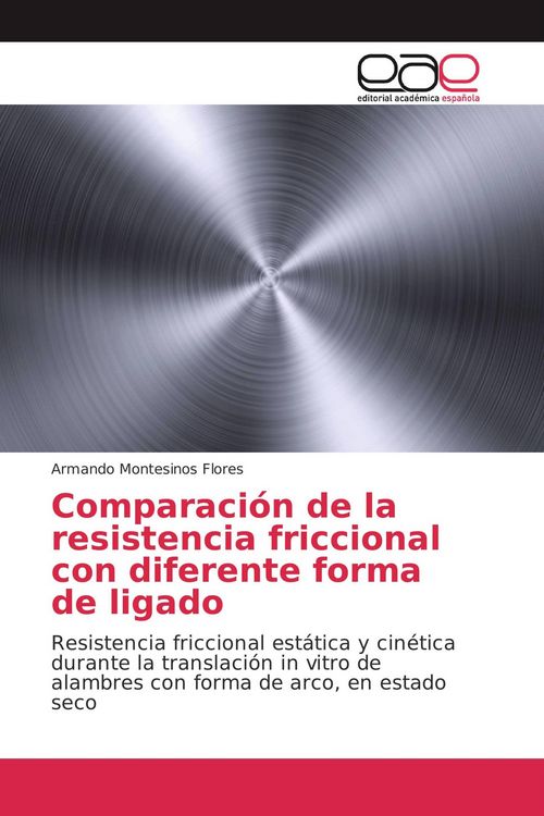 Produktbild: Comparaci&oacute;n de la resistencia friccional con diferente forma de ligado