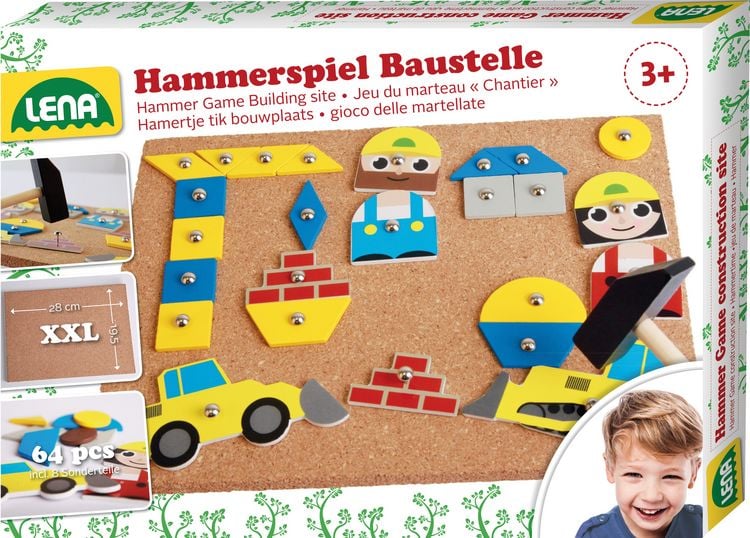 Produktbild: LENA 65828 - Hammerspiel Baustelle