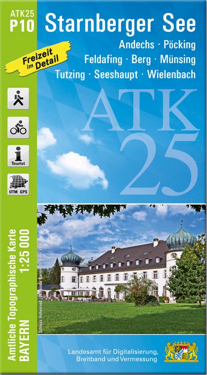 Produktbild: ATK25-P10 Starnberger See (Amtliche Topographische Karte 1:25000)