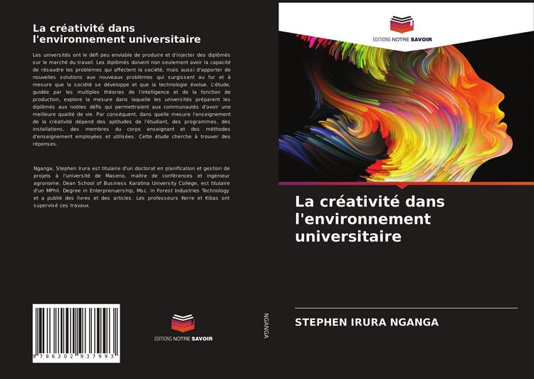 Produktbild: La cr&eacute;ativit&eacute; dans l'environnement universitaire