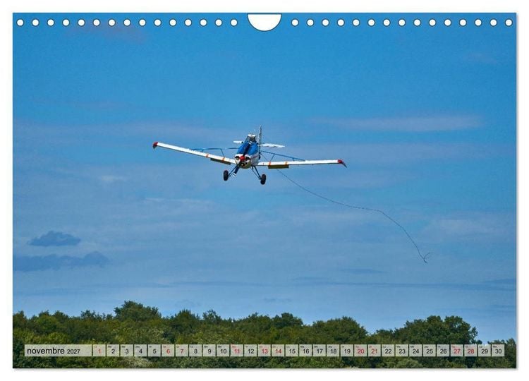 Produktbild: Voler en silence - la passion du vol &agrave; voile (Calendrier mural 2027 DIN A4 vertical), CALVENDO calendrier mensuel