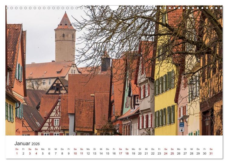Produktbild: Franken - Malerische Orte und Landschaften (Wandkalender 2026 DIN A3 quer), CALVENDO Monatskalender