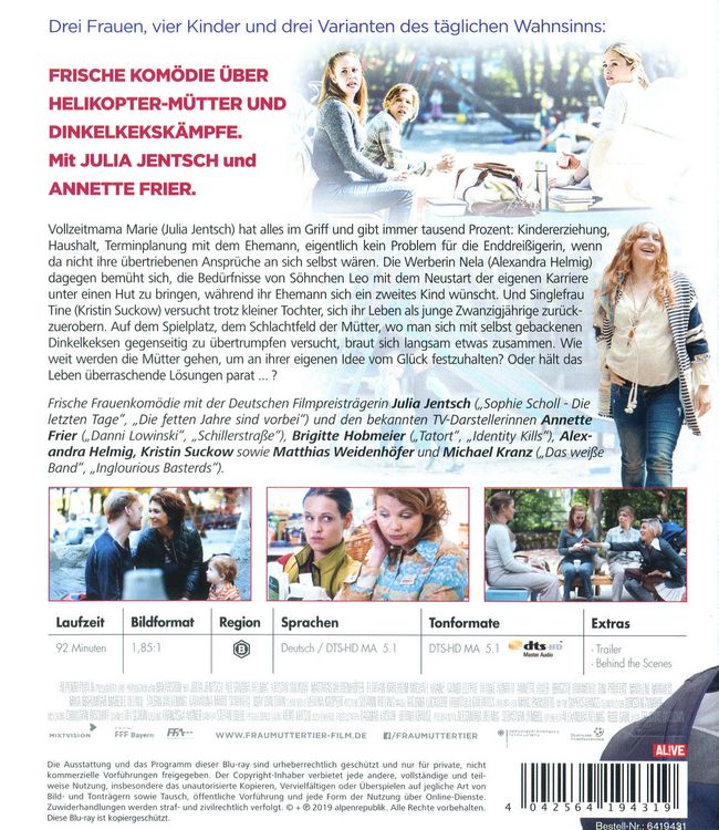 Produktbild: Frau Mutter Tier