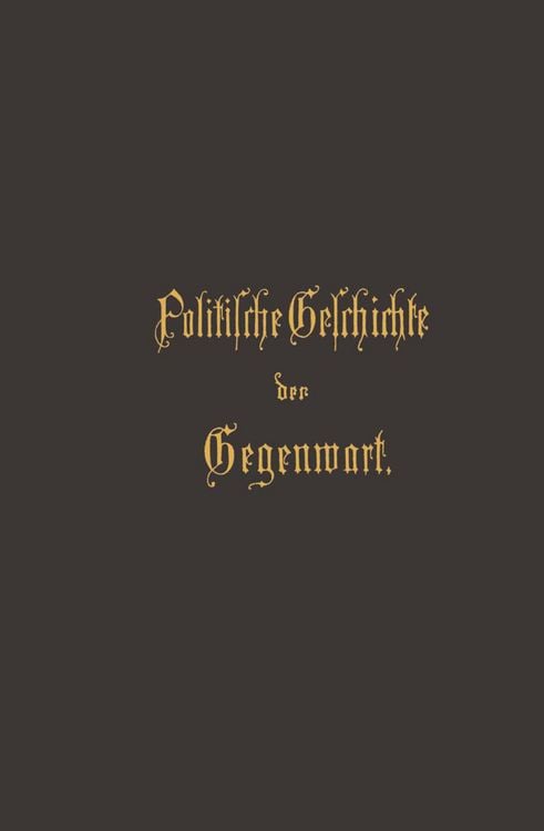 Produktbild: Politische Geschichte der Gegenwart