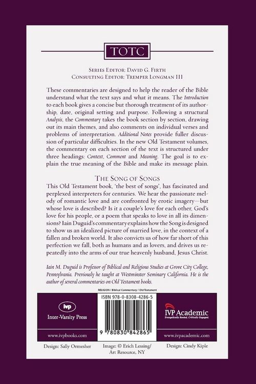 Produktbild: The Song of Songs