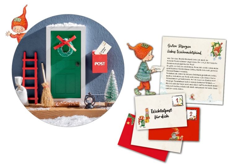 Produktbild: Mein Wichtelt&uuml;r-Adventskalender