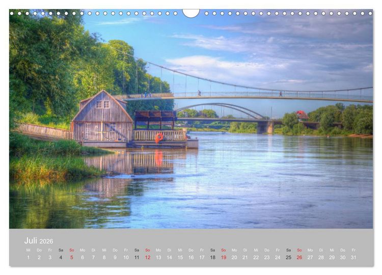 Produktbild: Unbekanntes Ostwestfalen (Wandkalender 2026 DIN A3 quer), CALVENDO Monatskalender