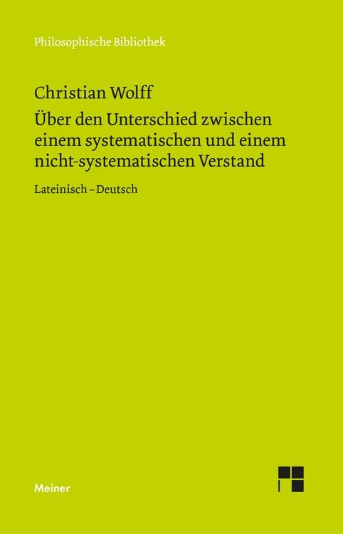 Produktbild: &Uuml;ber den Unterschied zwischen dem systematischen und dem nicht-systematischen Verstand
